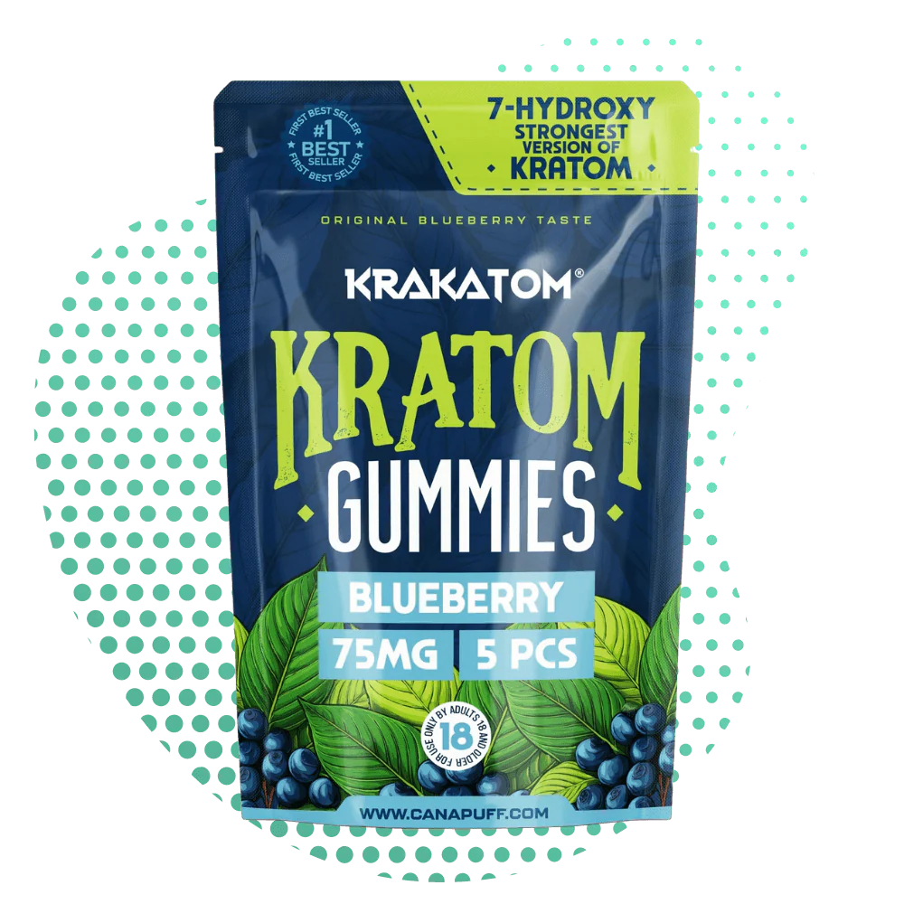 7-Hydroxy Kratom Gummies Blueberry