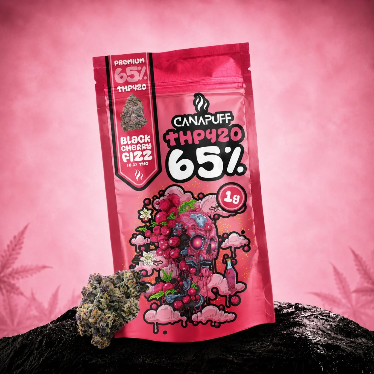 THP420 Flowers Black Cherry Fizz 65%
