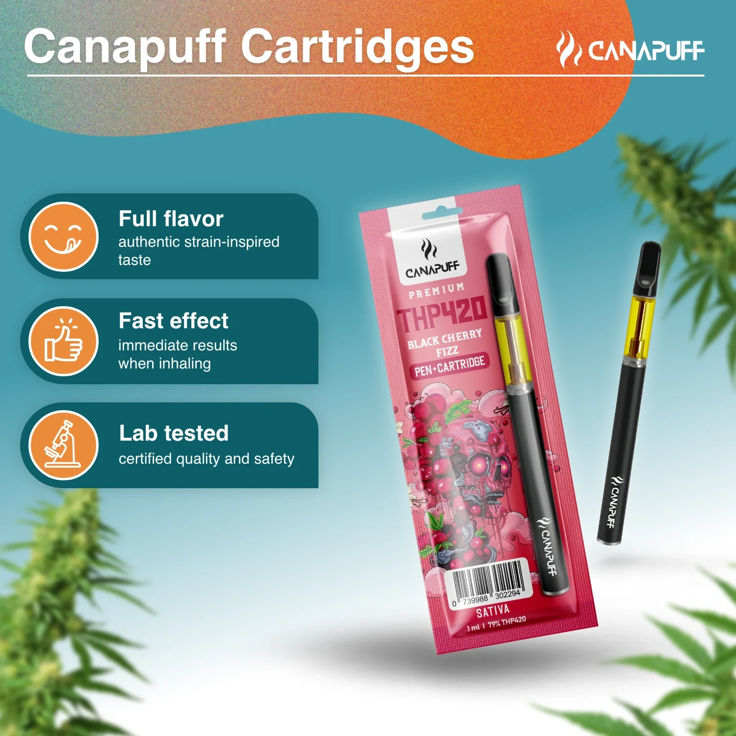 THP420 Pen+Cartridge Black Cherry Fizz 79% - Image 2
