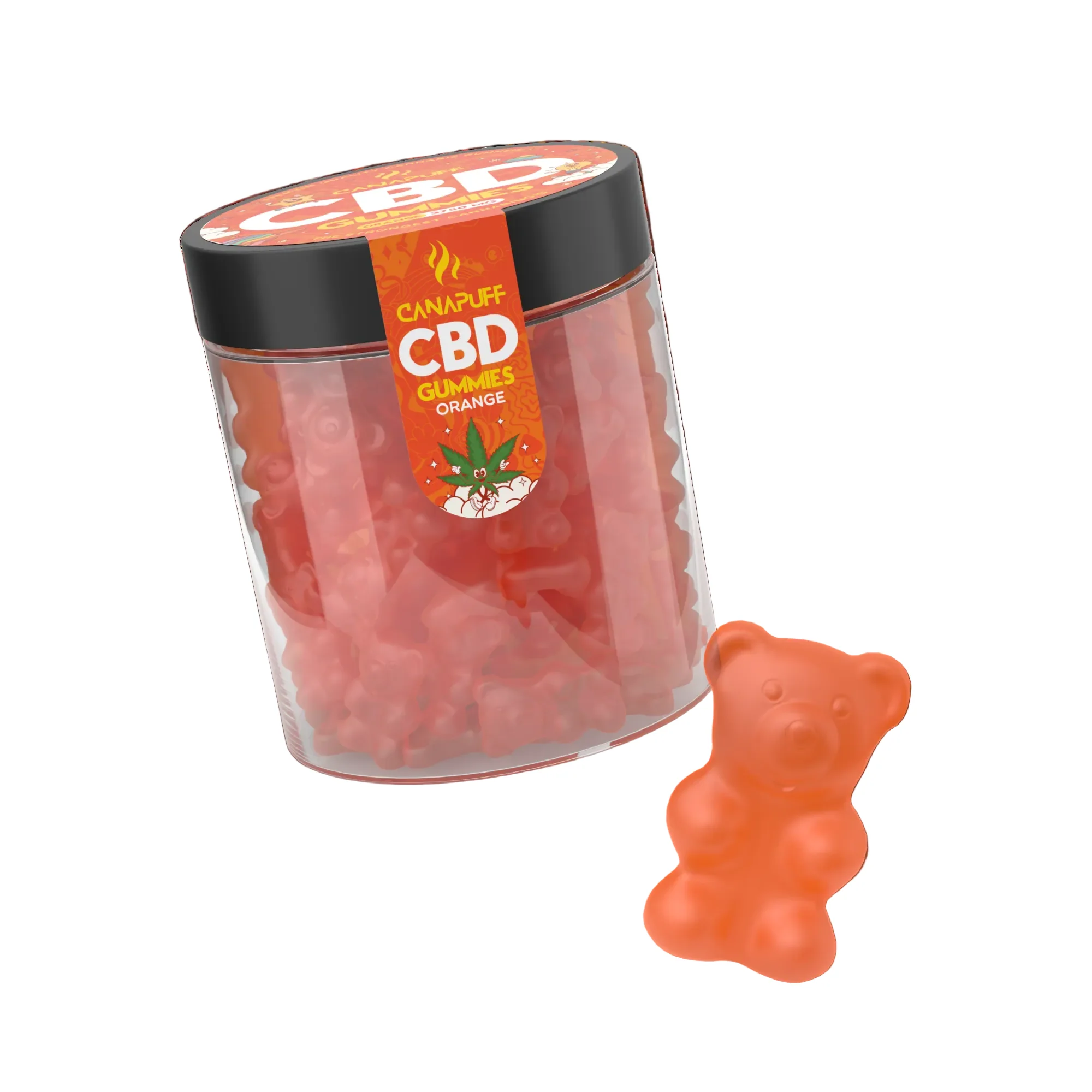 CBD Gummies Orange - Image 2