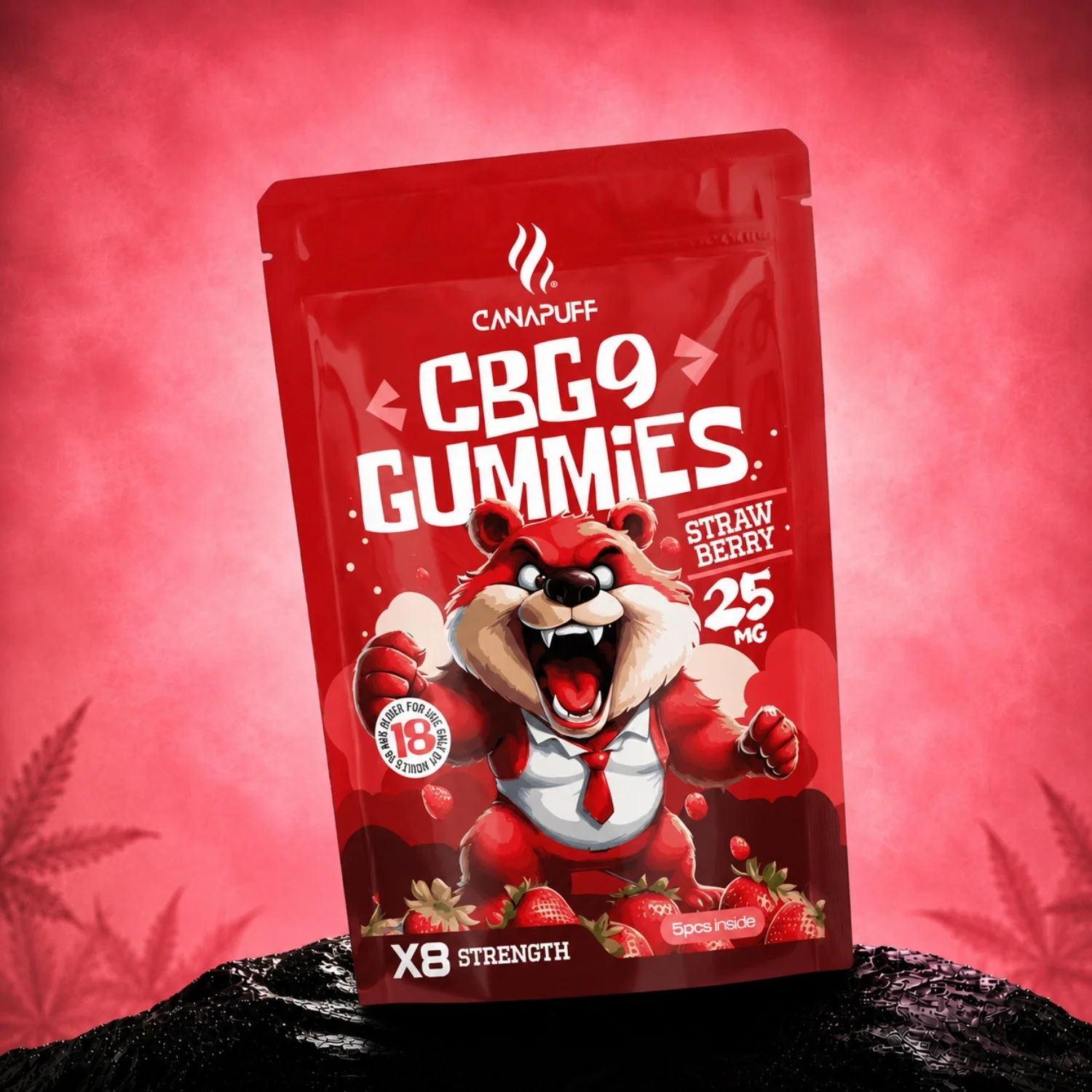 CBG9 Gummies Strawberry
