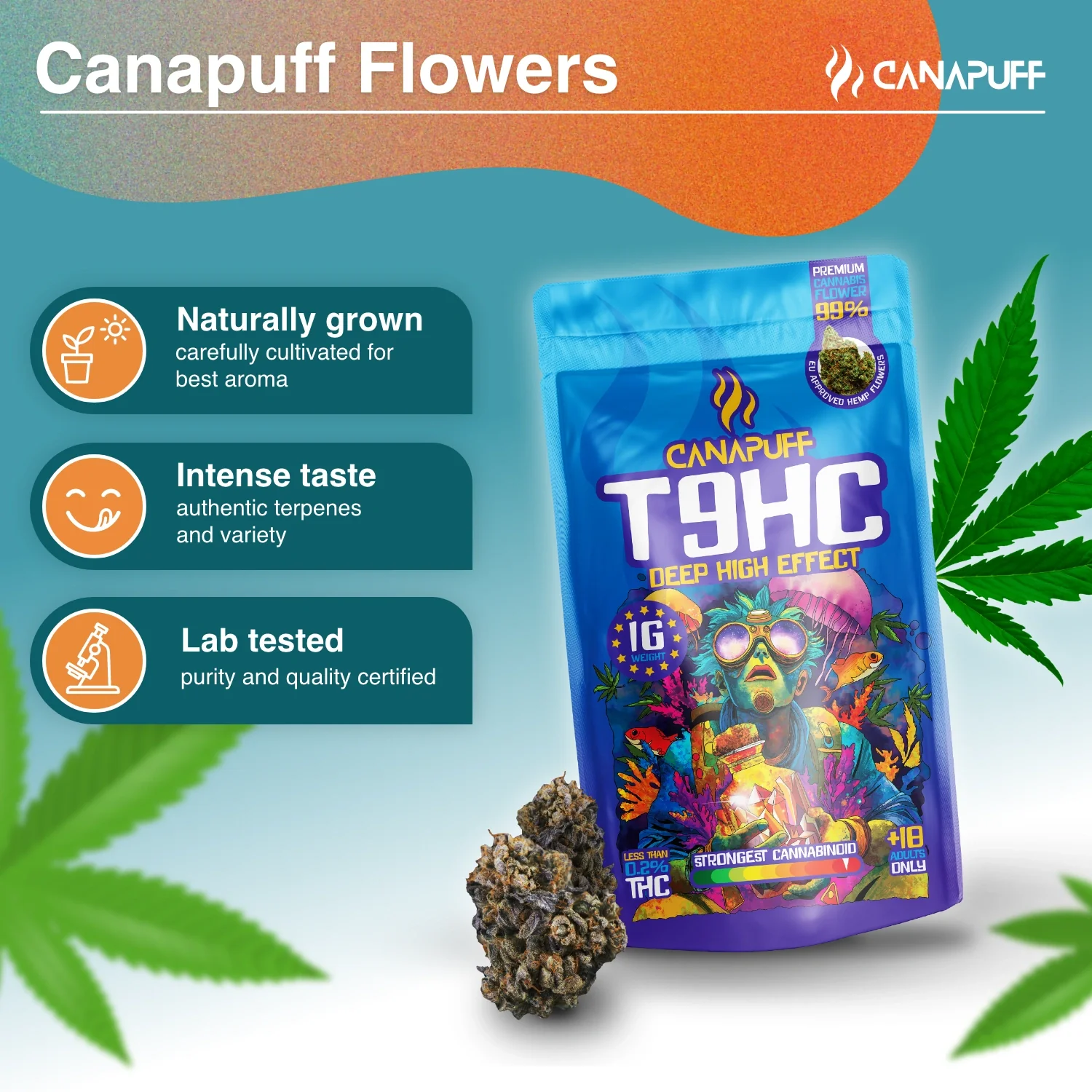 T9HC Flowers Deep 99% - Image 2