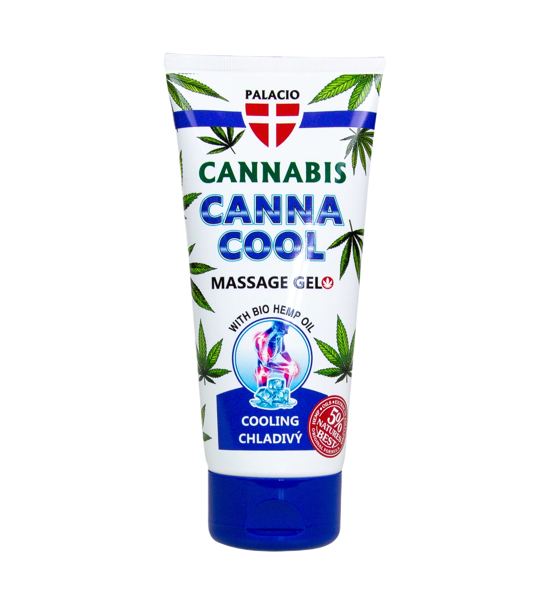 CANNACOOL hemp massage gel, cooling, 200ml - Palacio