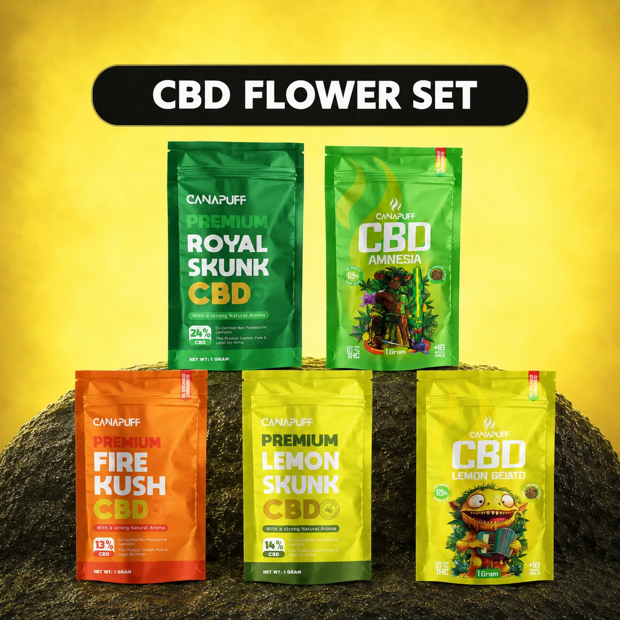 CBD Flower Set