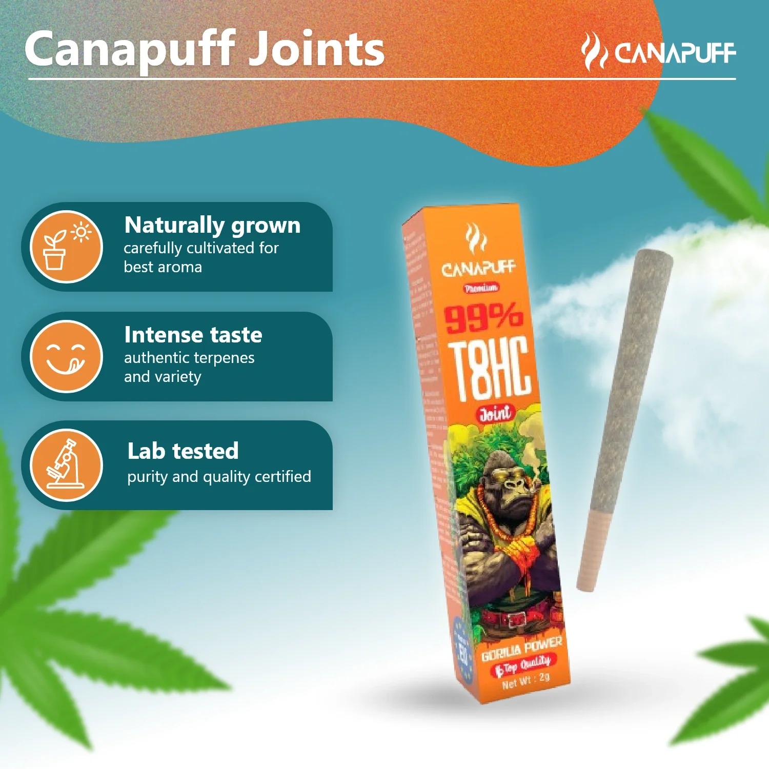 T8HC Joint Gorilla Power 99% 2g - Image 2