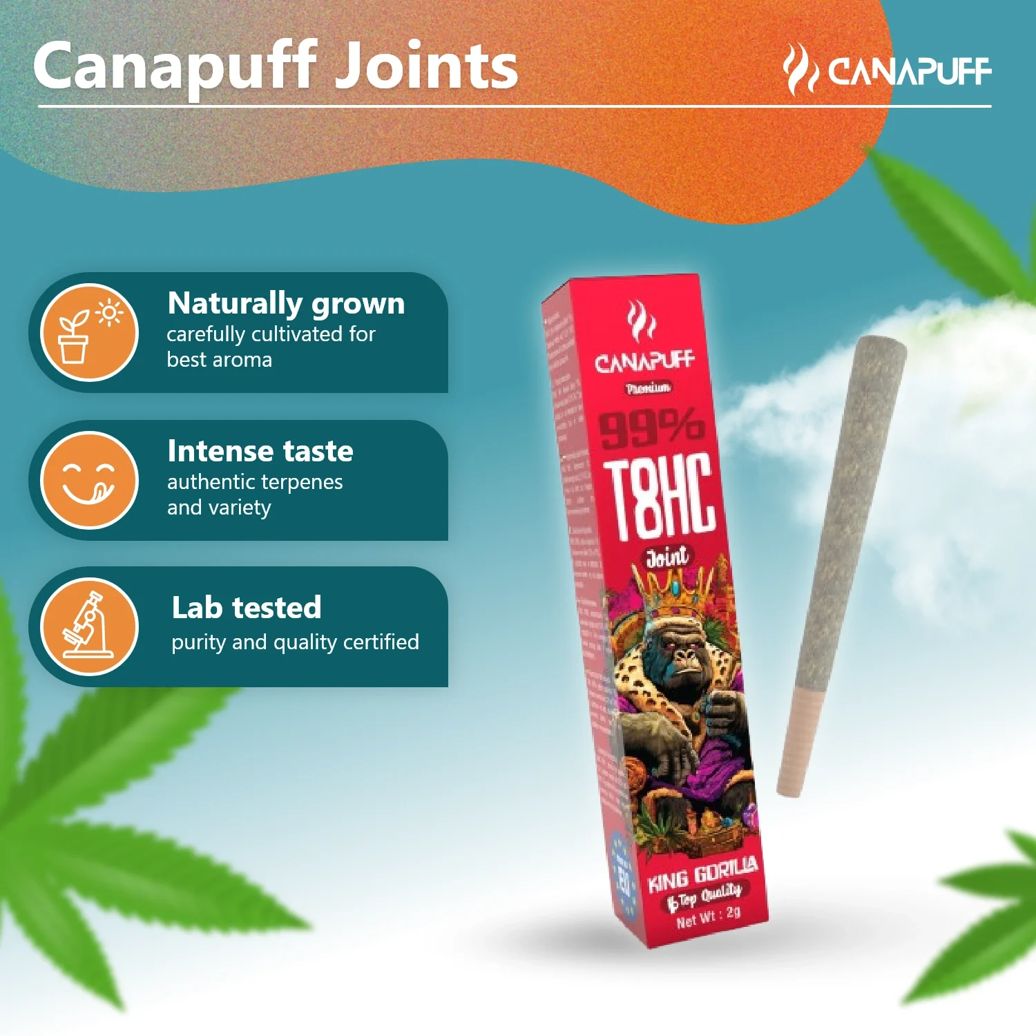T8HC Joint King Gorilla 99% 2g - Image 2
