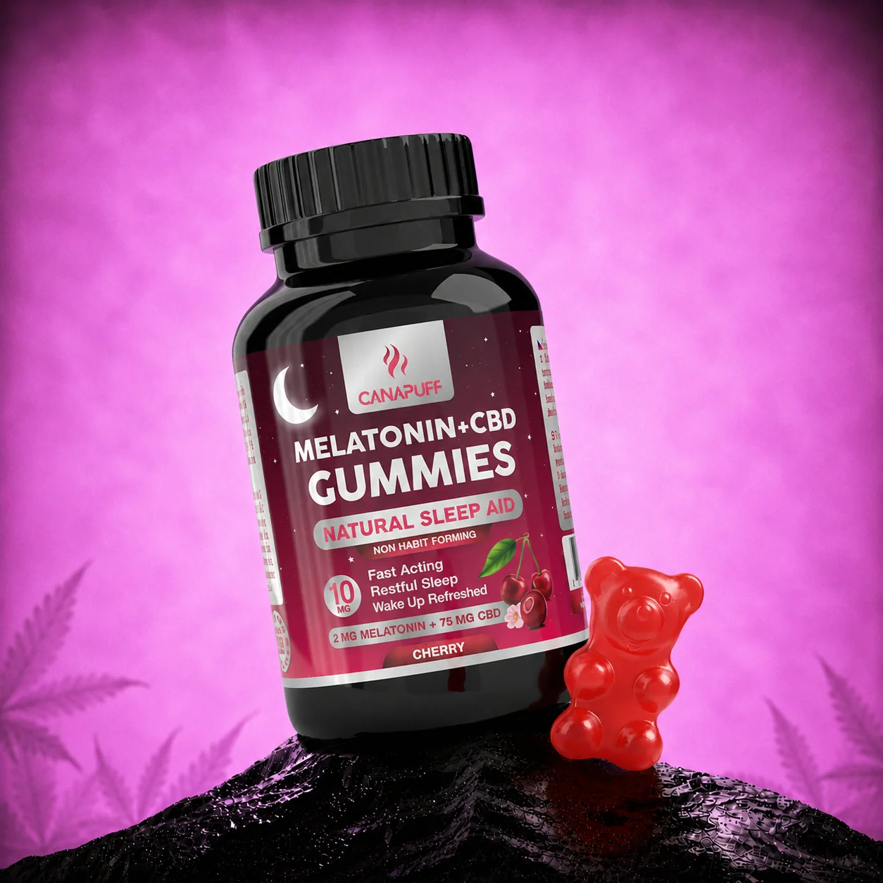 Melatonin+CBD Gummies Cherry