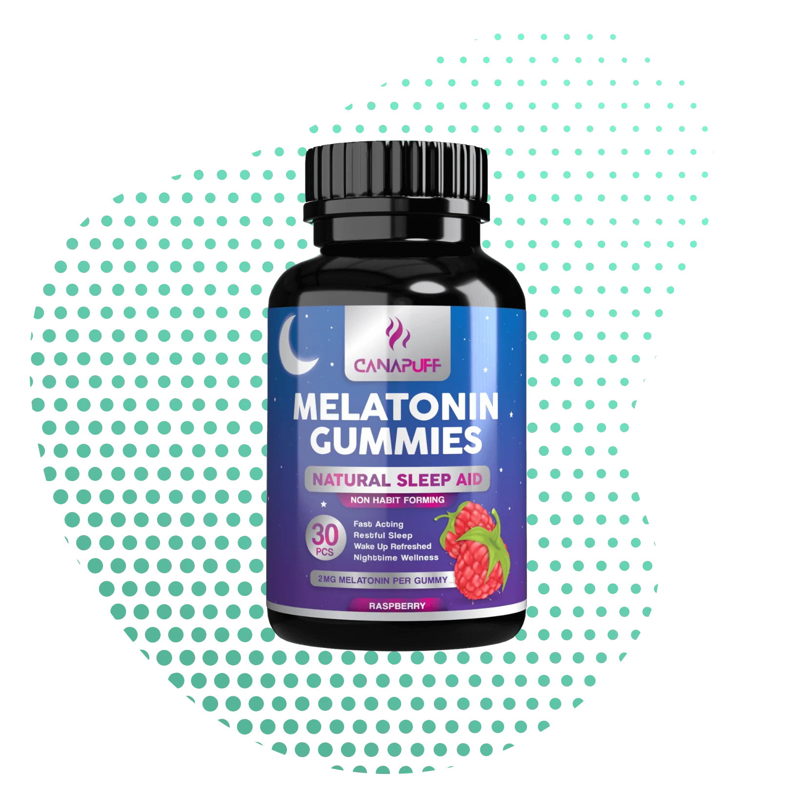 Melatonin Gummies Raspberry - Image 14