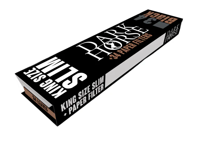 Set Rolling Papers+Filtres Dark Horse King Size