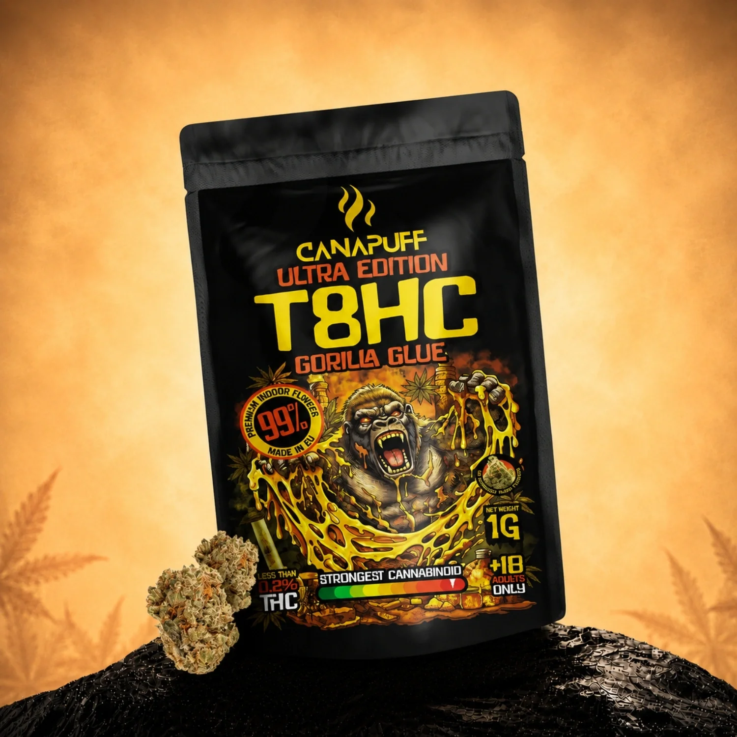 T8HC Flowers Gorilla Glue 99%