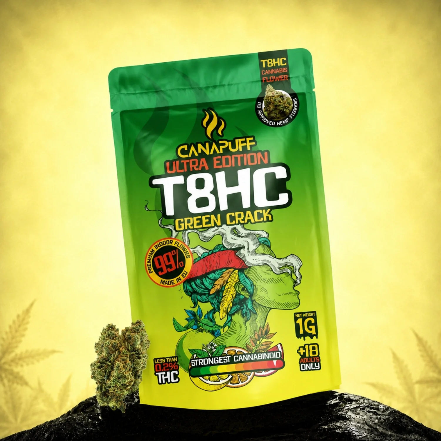 T8HC Flowers Green Crack Ultra Edition 99%