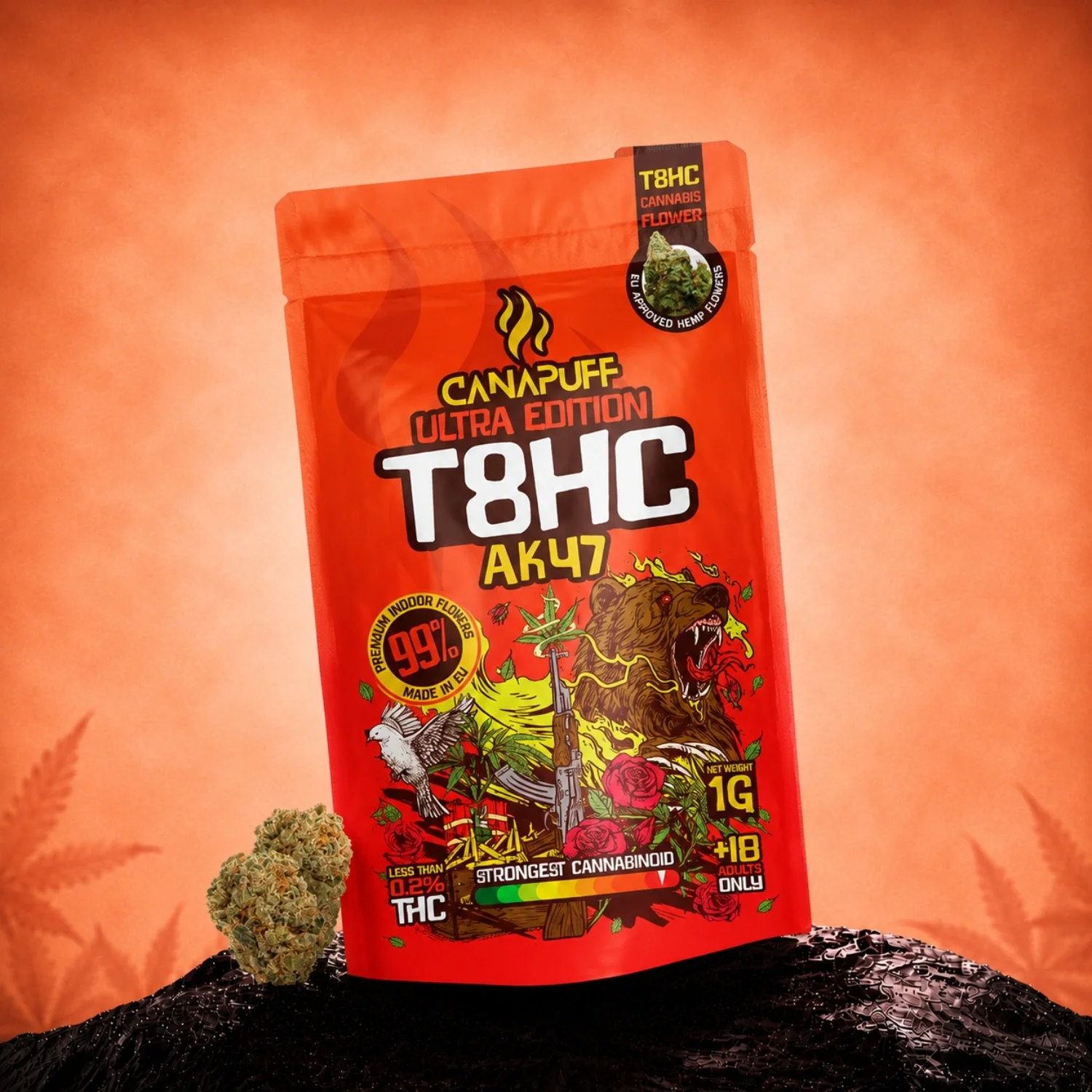 T8HC Flowers AK47 Ultra Edition 99%
