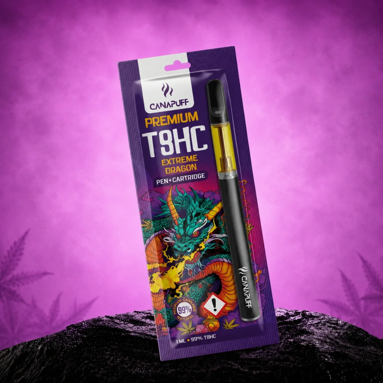 T8HC Pen+Cartridge Extreme Dragon 99%
