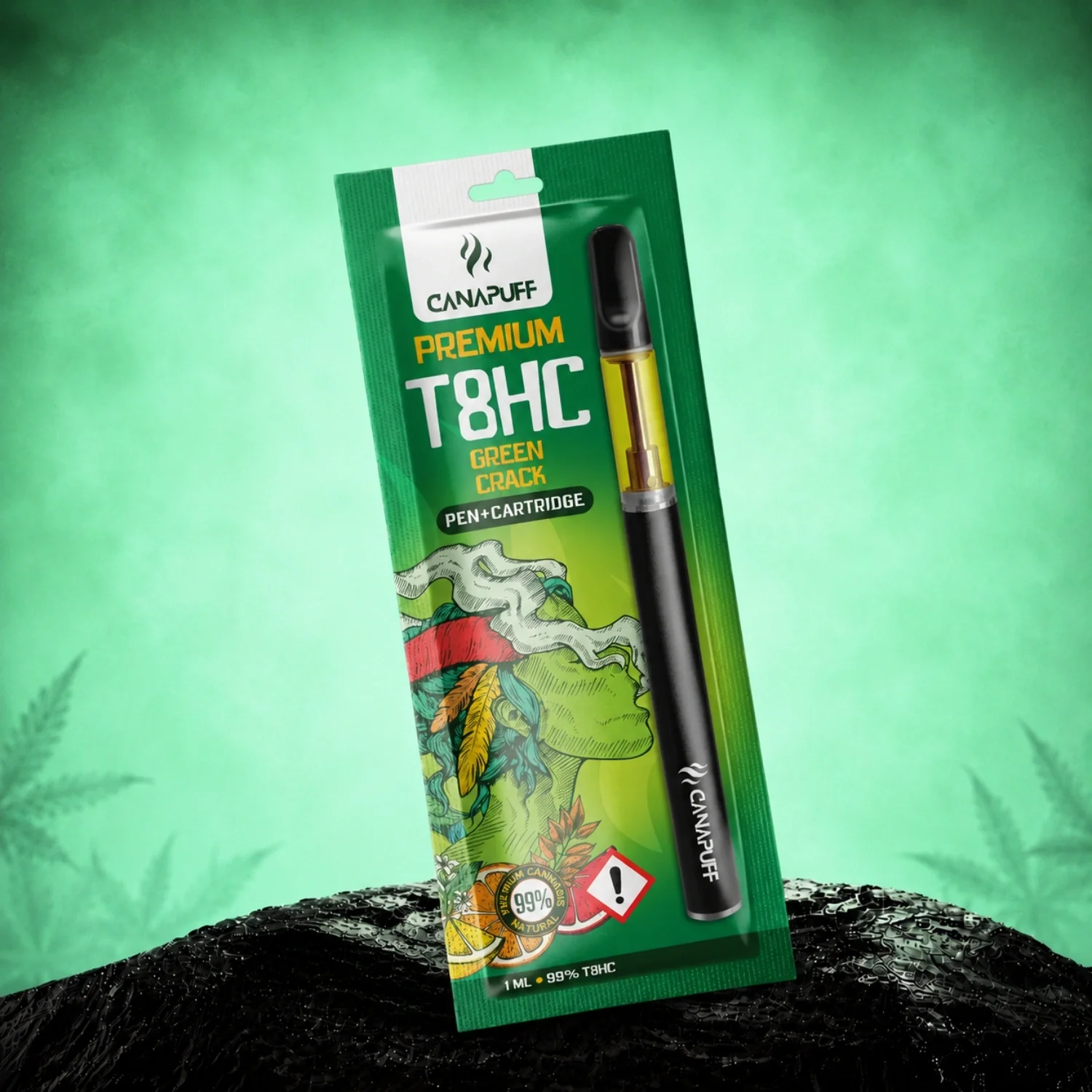 T8HC Pen+Cartridge Green Crack 99%