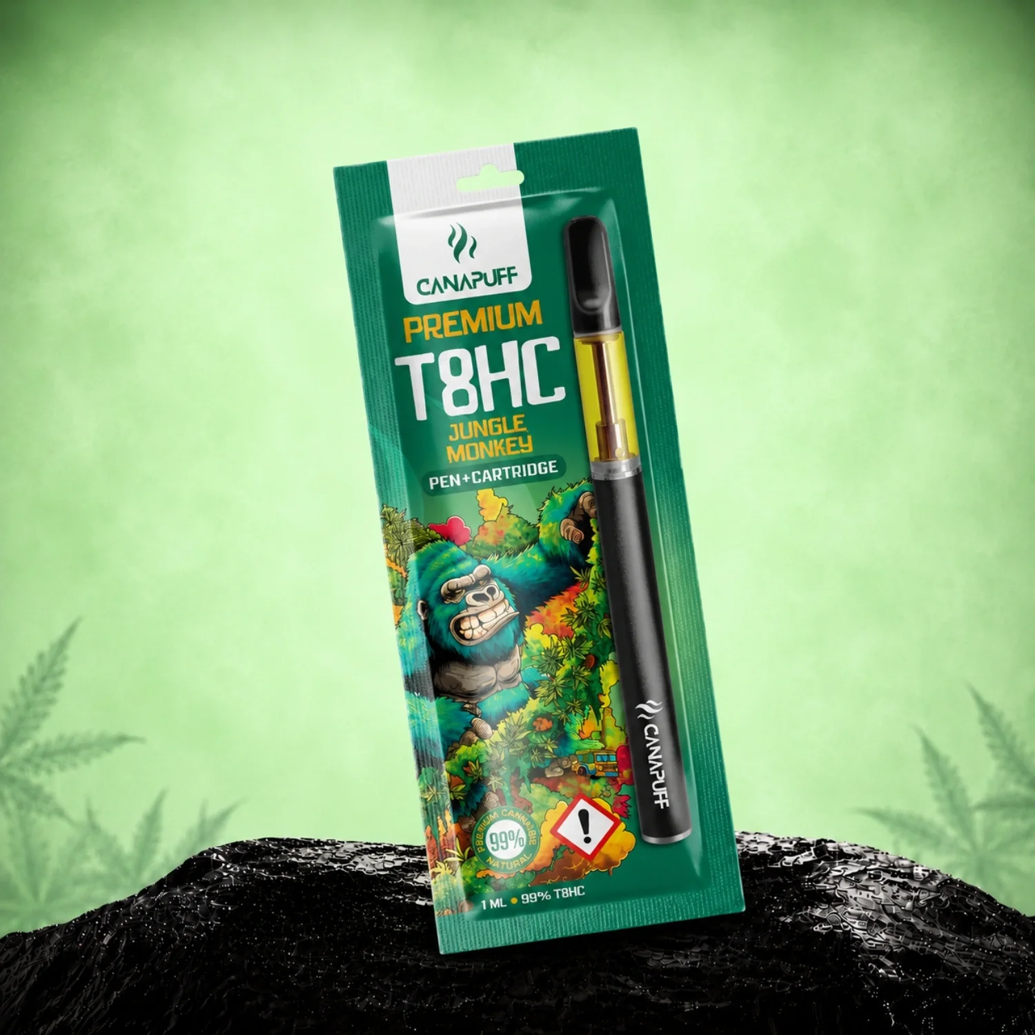 T8HC Pen+Cartridge Jungle Monkey 99%