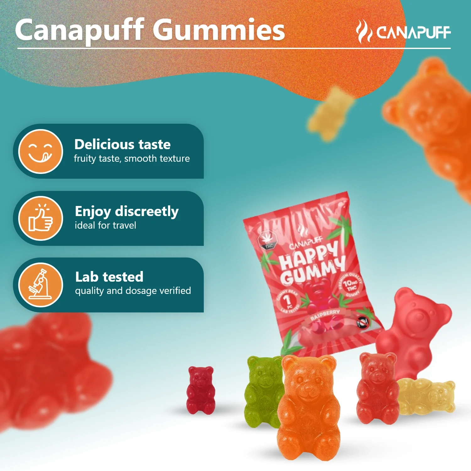 Delta 9 Gummy Raspbi - Image 4