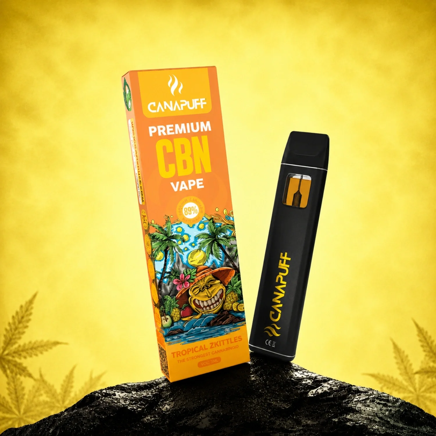 CBN Vape Tropical Zkittles 89% 1ml